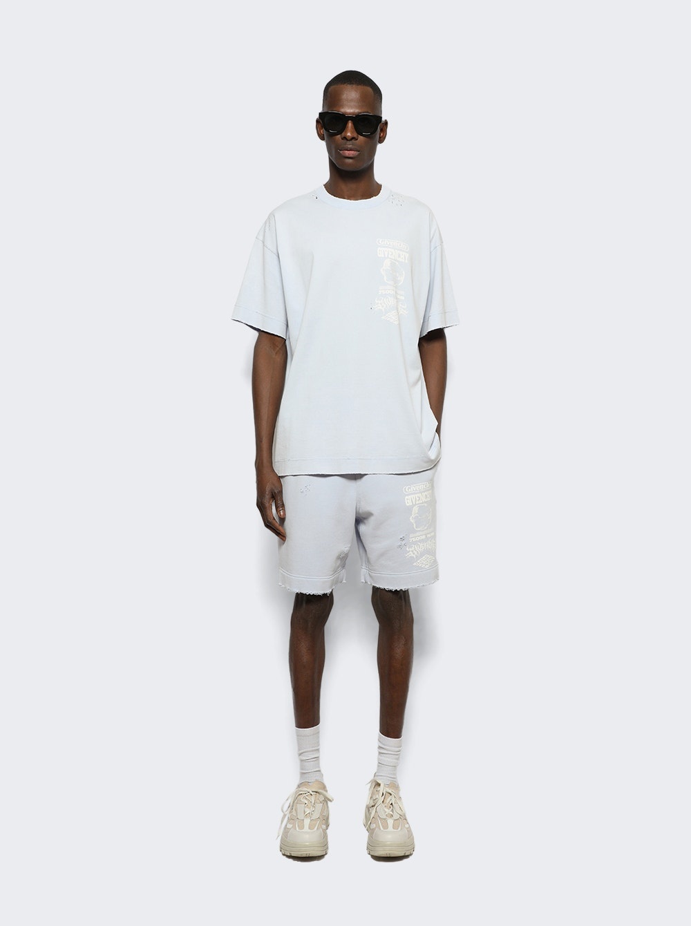 Standard Short Sleeve Base T-Shirt Baby Blue - 2