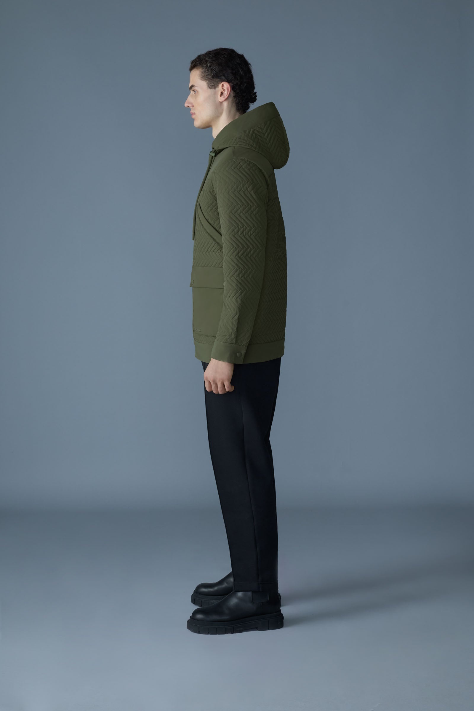 THIAGO Quilted Down Hooded Jacket - 3