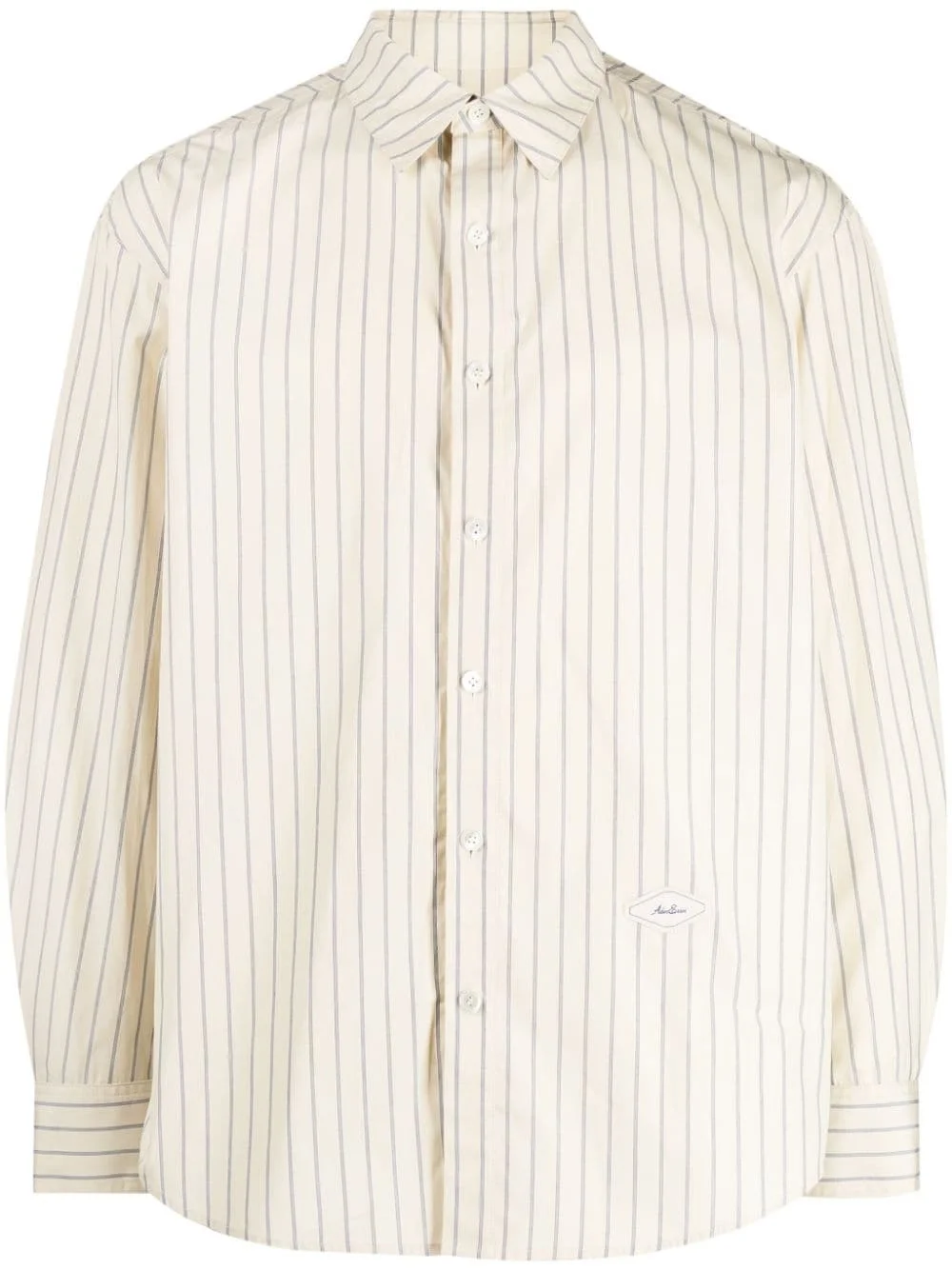 striped cotton shirt - 1
