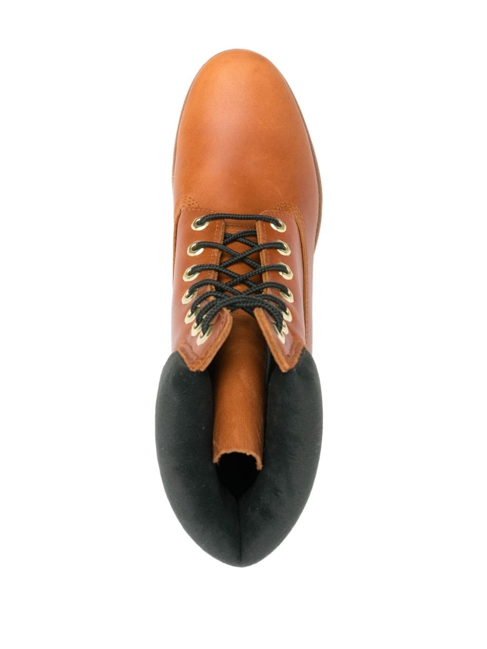 lace-up leather boots - 4