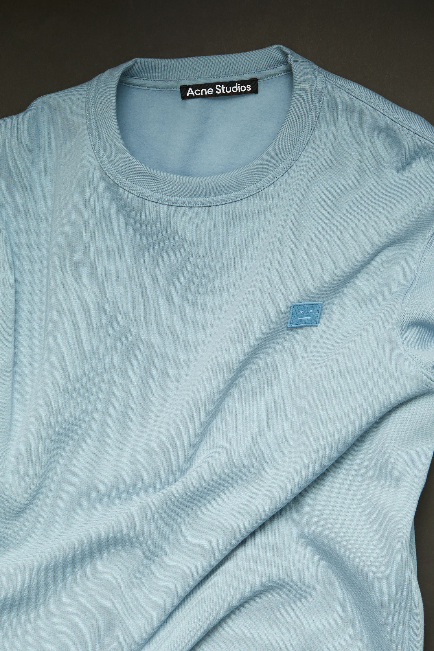 Classic fit sweatshirt mineral blue - 4