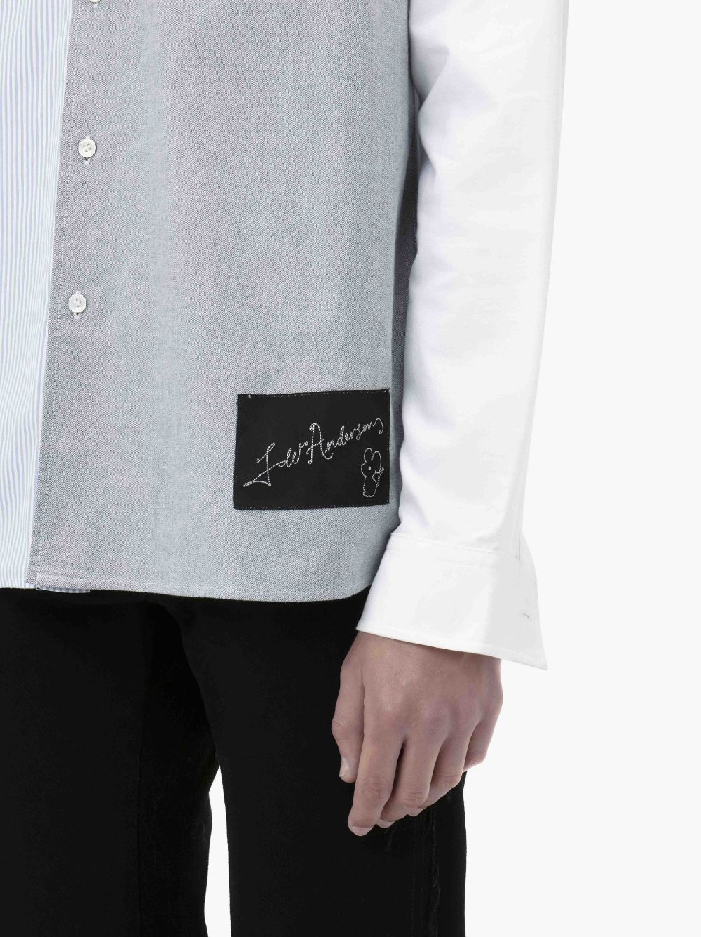 PATCHWORK CLASSIC FIT SHIRT - 5
