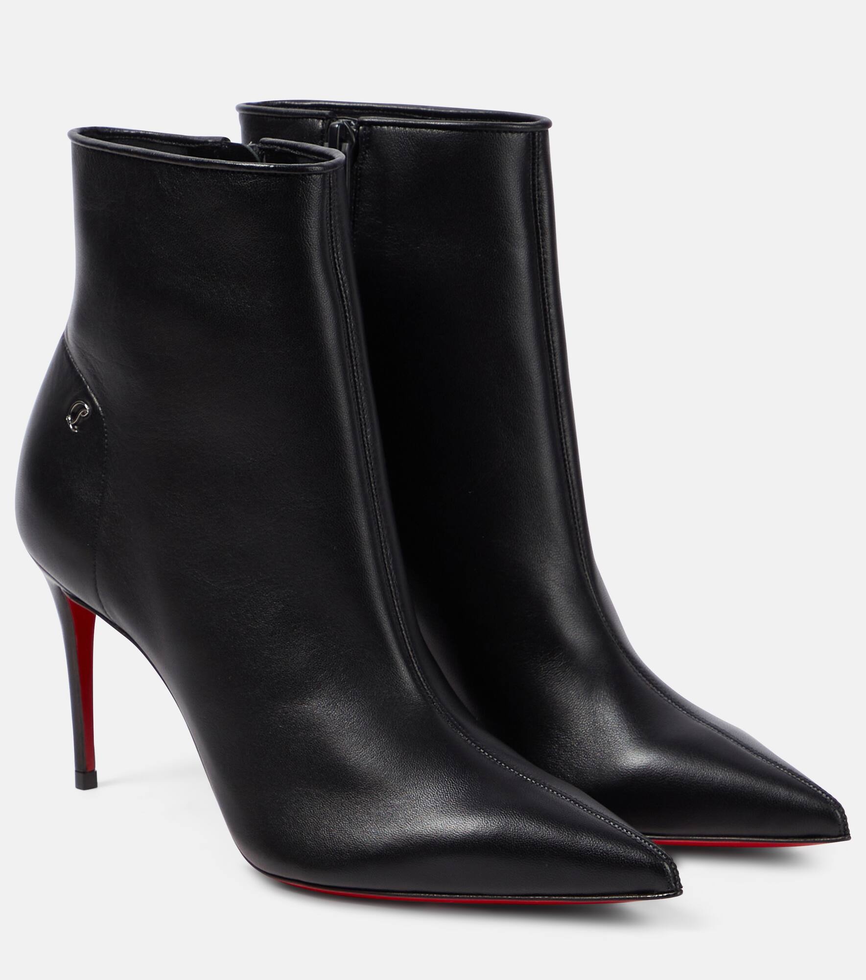 Sporty Kate leather ankle boots - 1