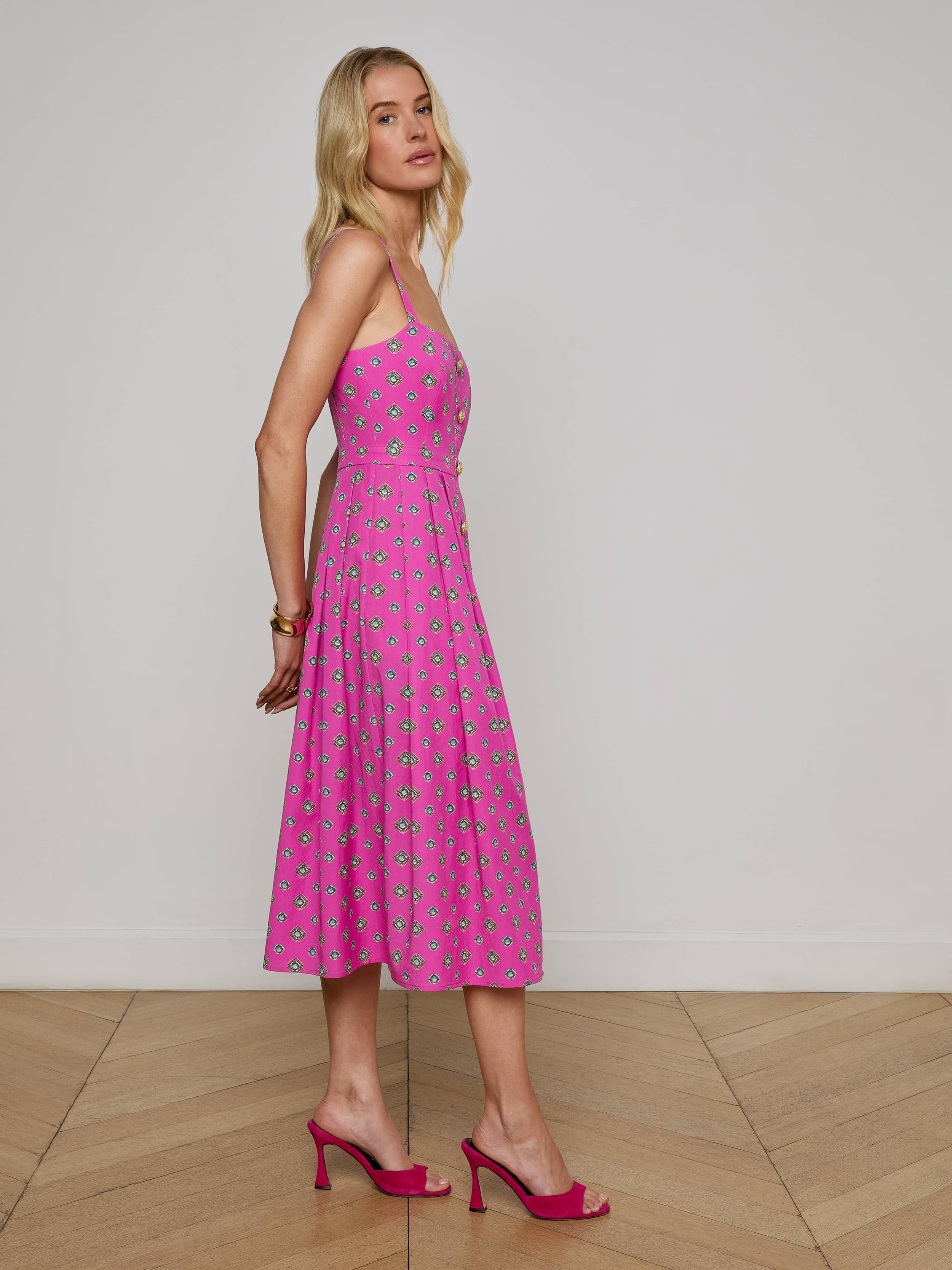 Esmeralda Poplin Dress - 3