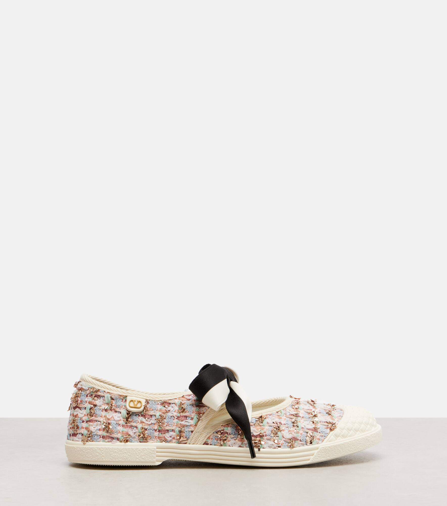 Bay By Bay checked tweed sneakers - 4
