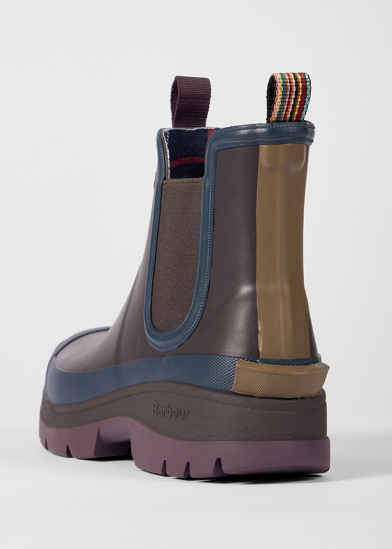 Paul Smith loves Barbour - Rustic Ankle Wellingtons 3