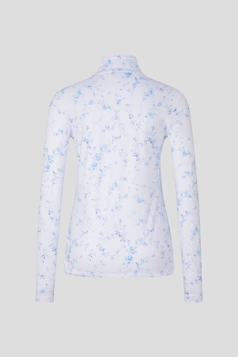 BOGNER Ilvy First Layer in White/Blue outlook
