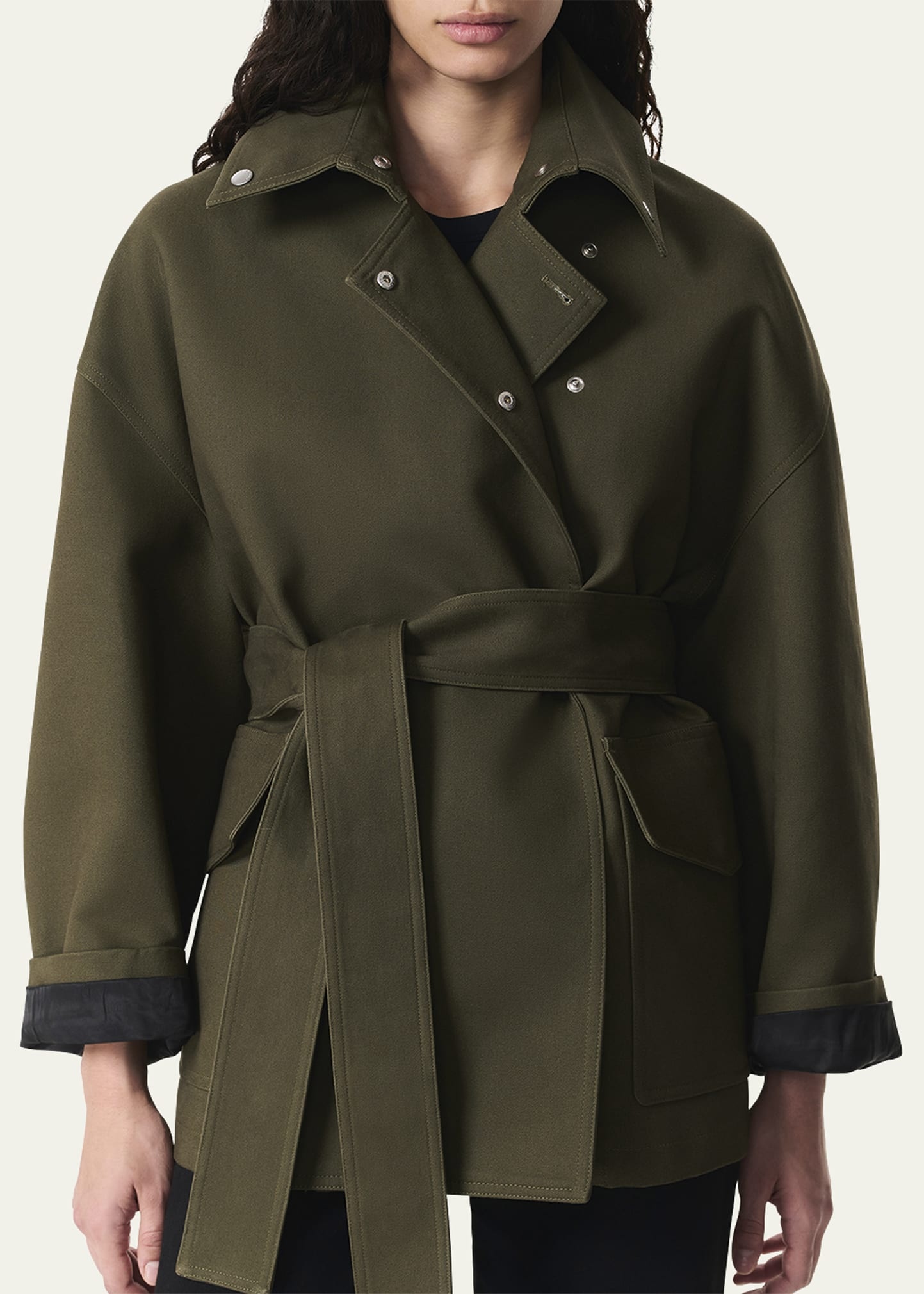 Rue Belted Cotton Jacket - 5