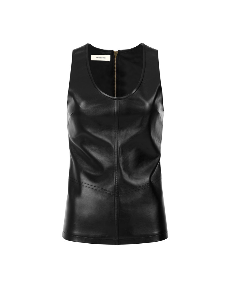 LEATHER TANK BLACK LEATHER 5