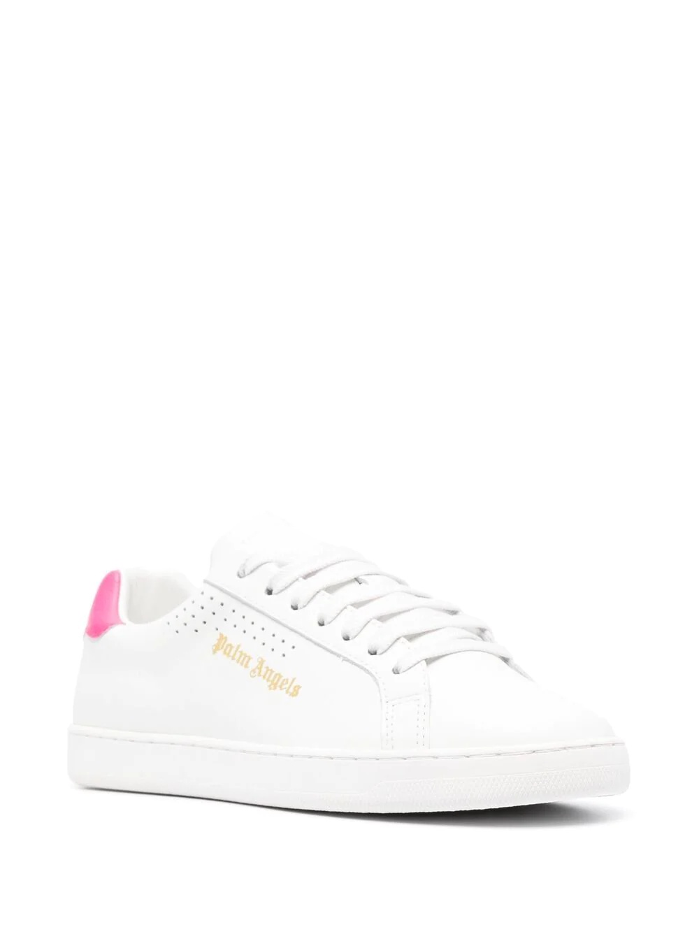 Tennis logo-embossed low-top sneakers - 2