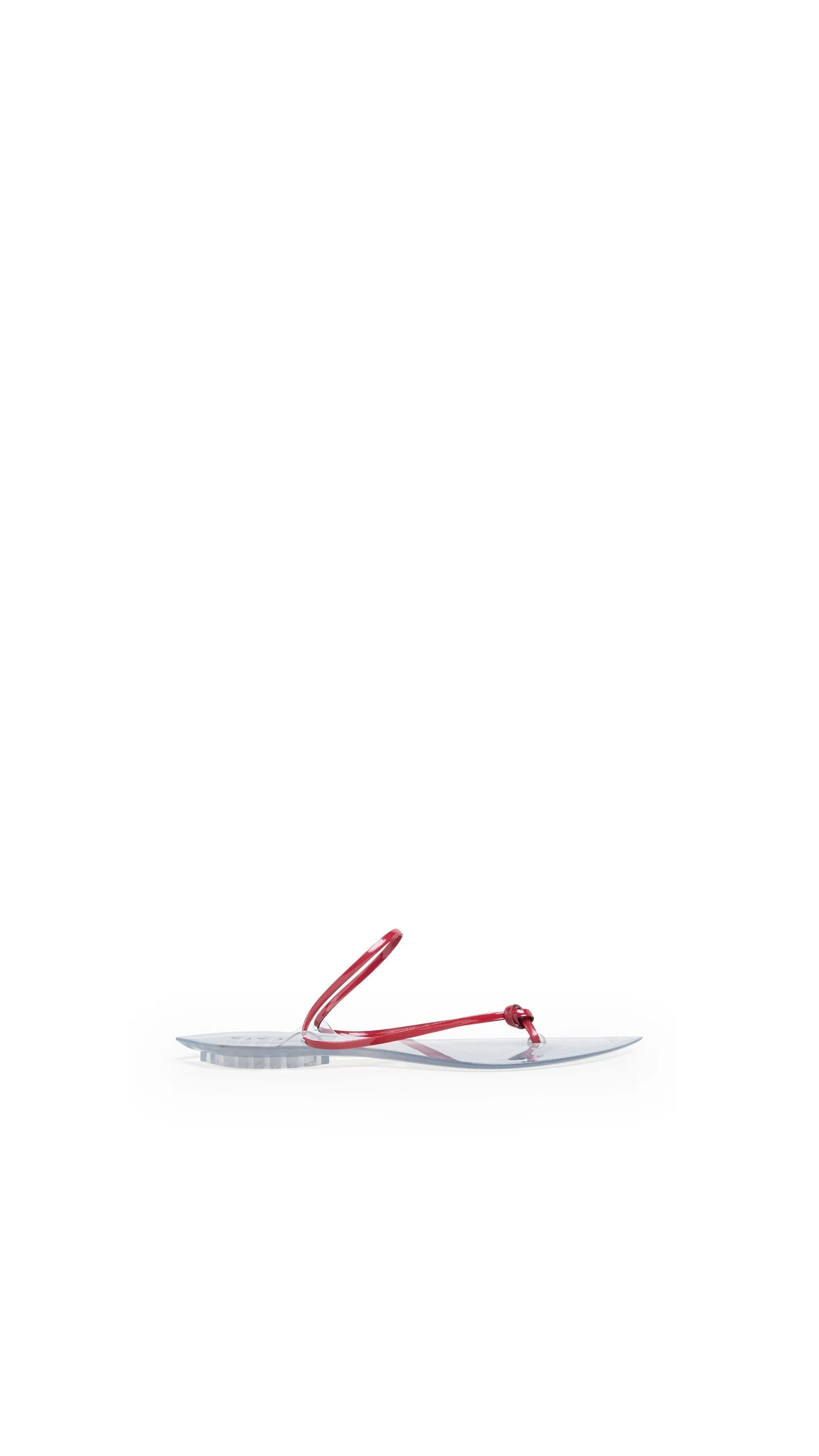 INVISIBLE JELLY THONG IN PATENT LEATHER - 1