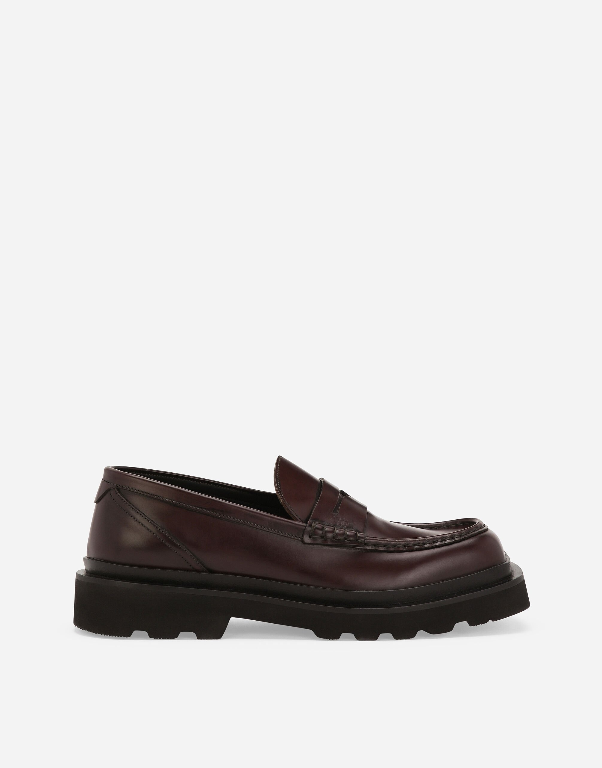 Calfskin loafers - 1