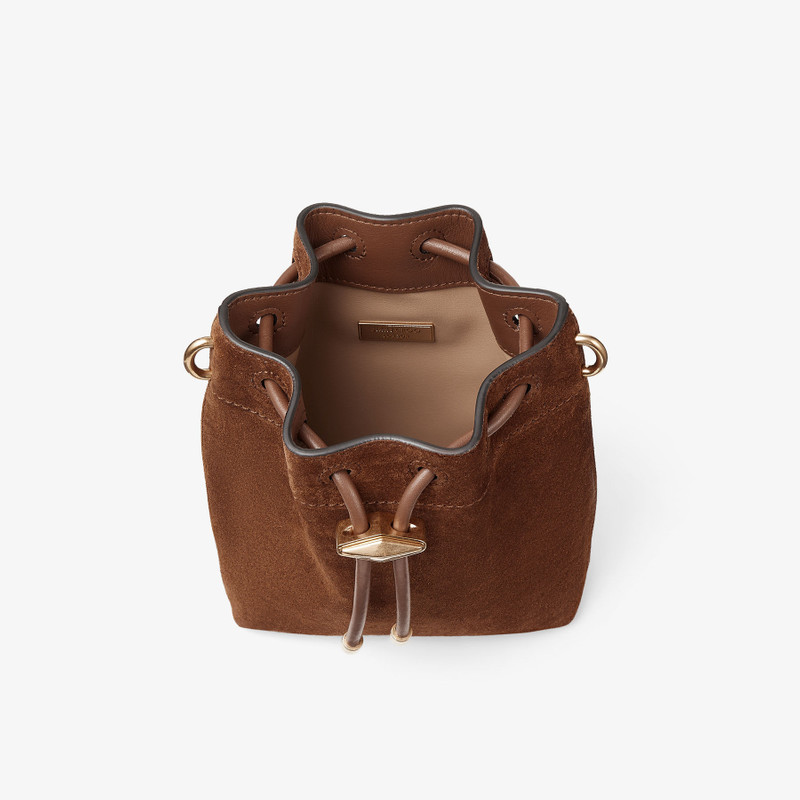 Cinch Mini Tan Suede Mini Bag 5