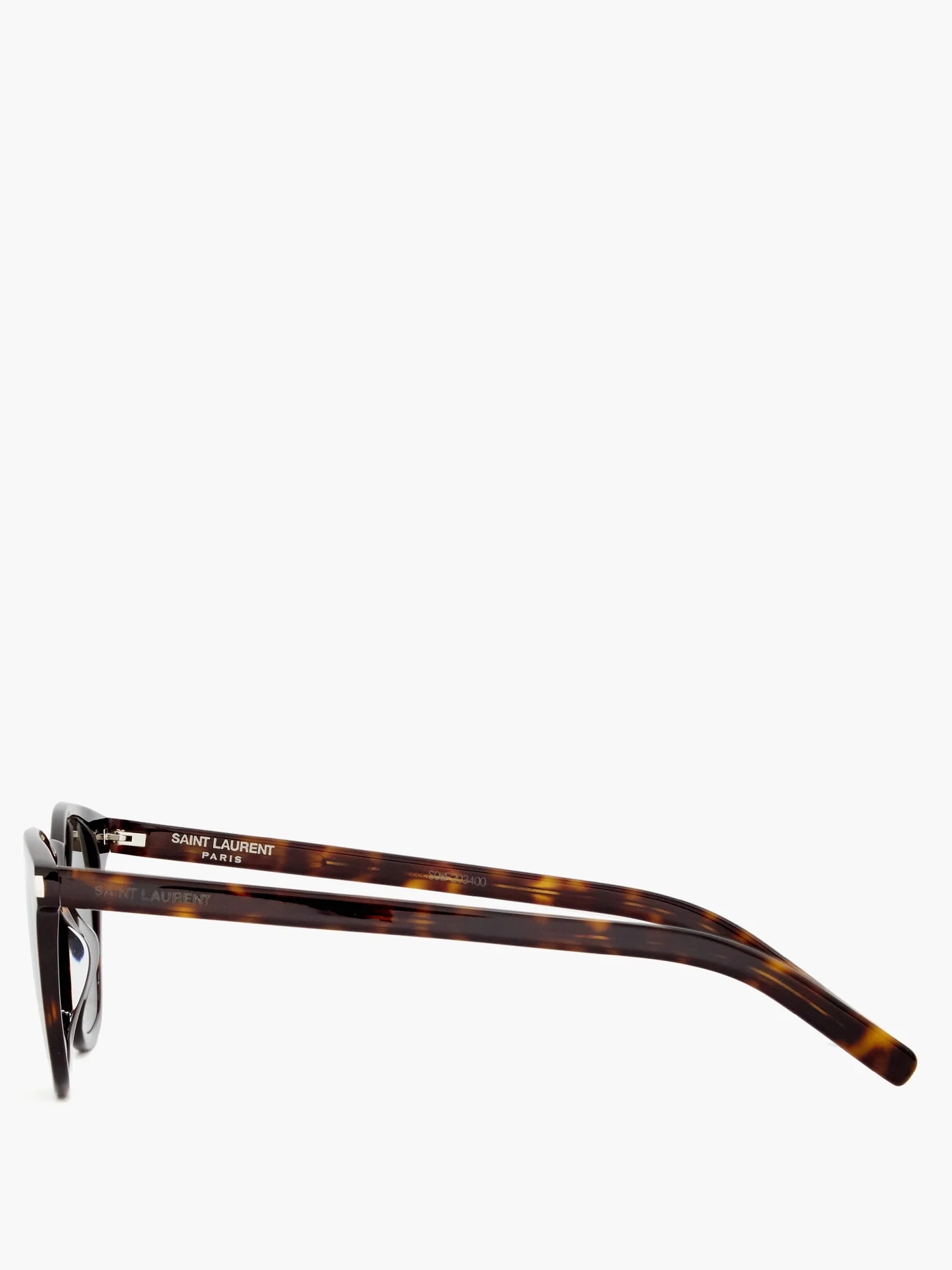 Square tortoiseshell-effect acetate sunglasses - 4