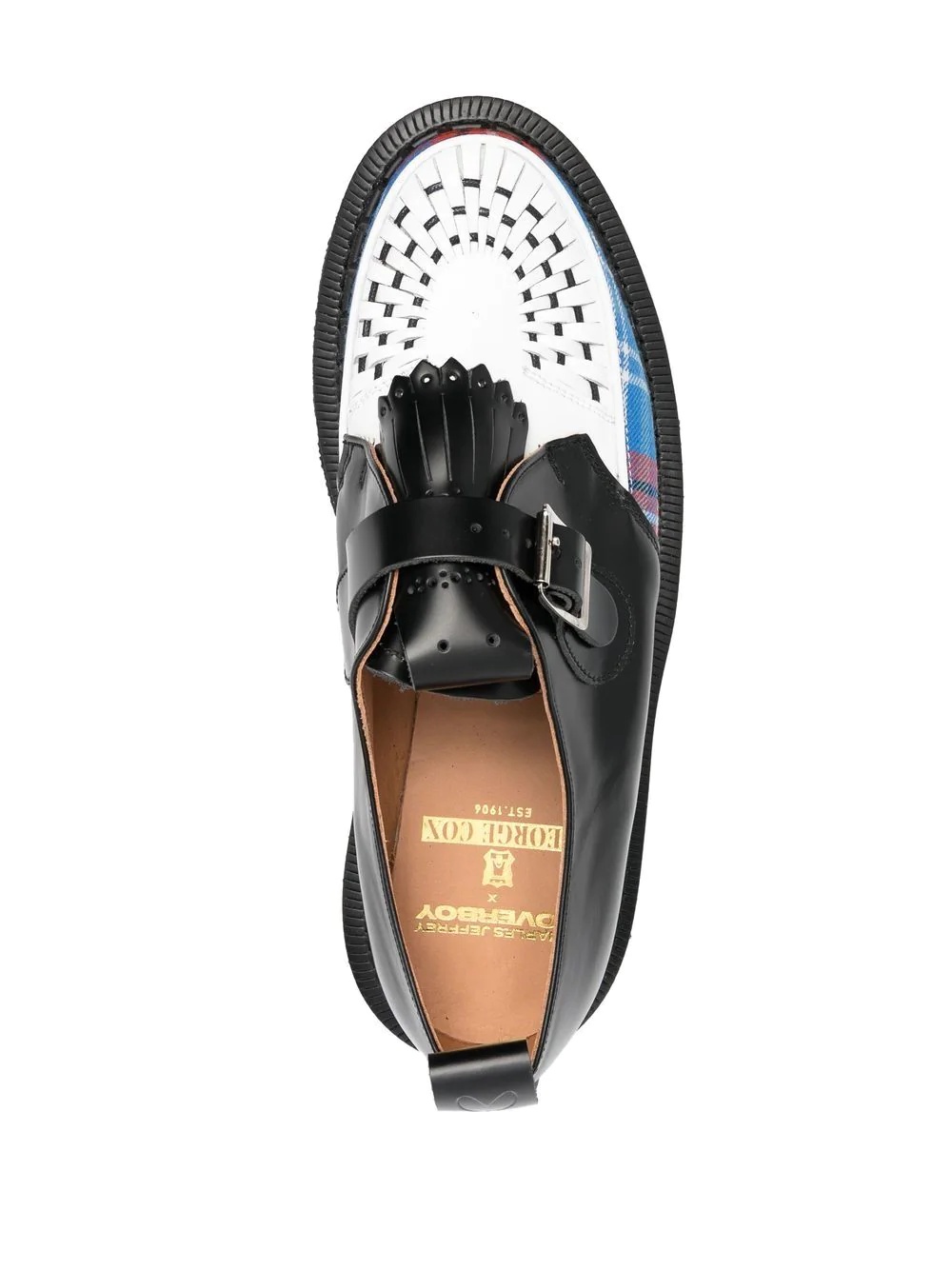leather tassel loafers - 4