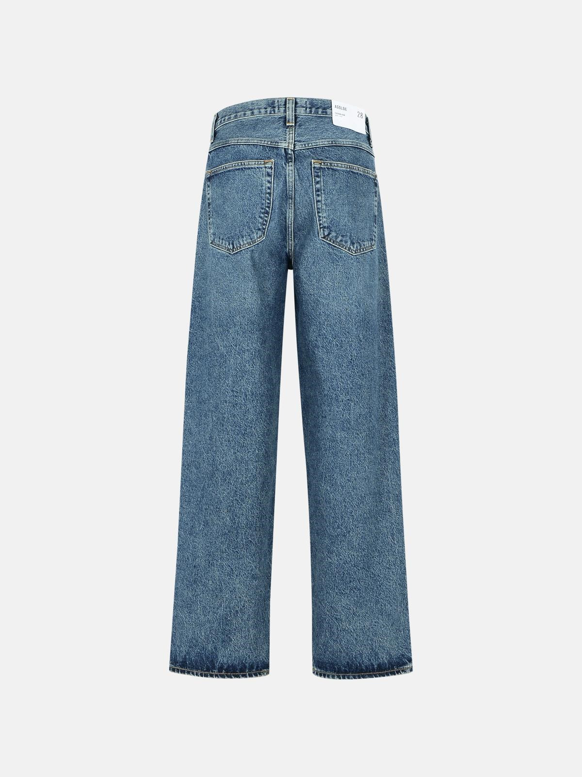 BLUE COTTON JEANS - 3