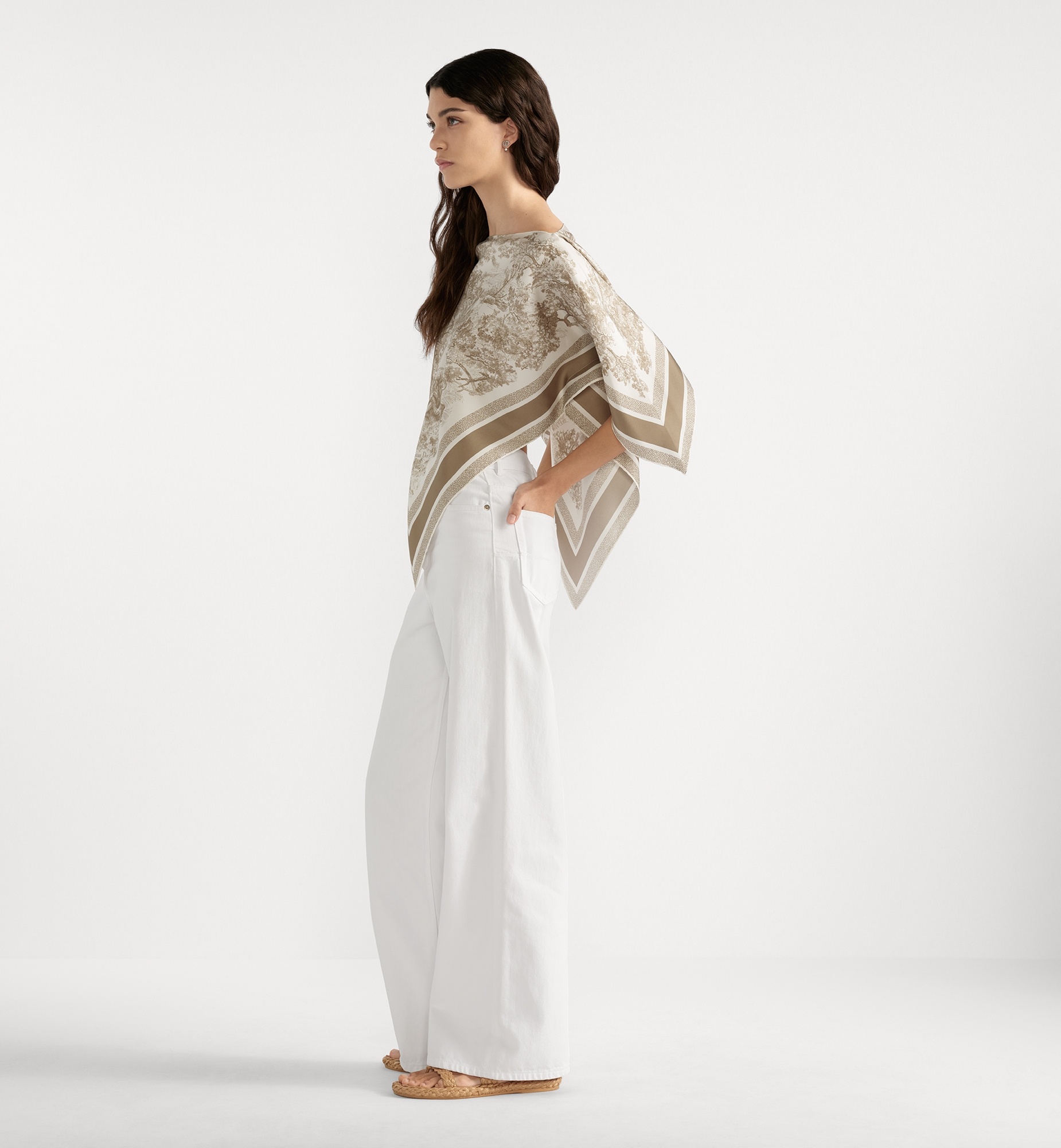 Dioriviera Toile de Jouy Sauvage Dior Silk Top - 2