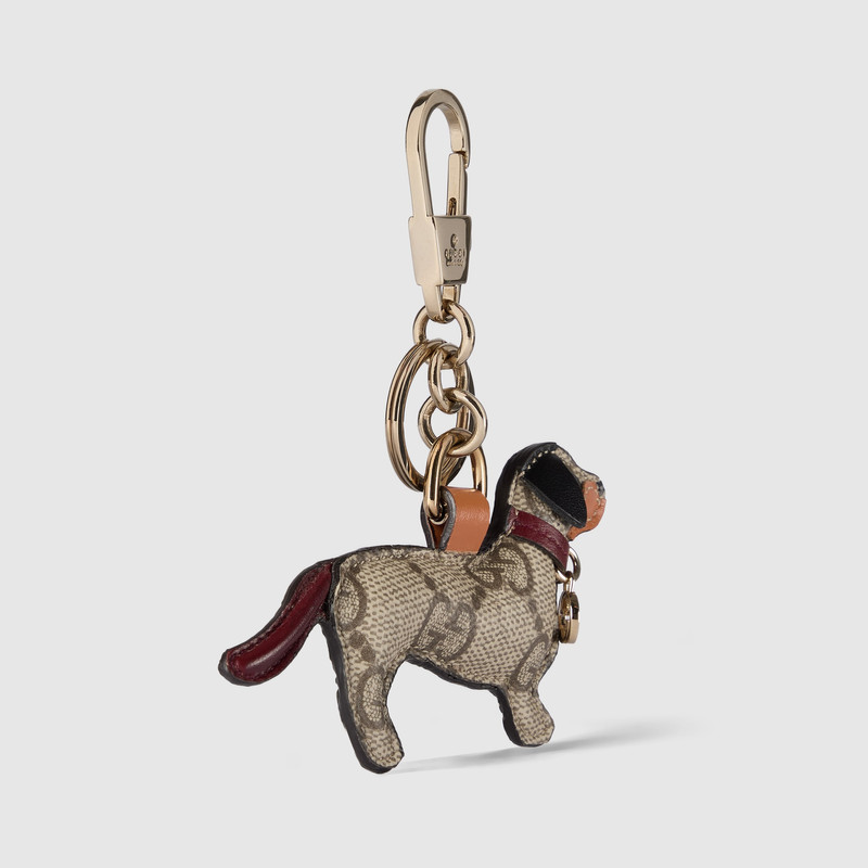 GUCCI Dog-shaped bag charm outlook