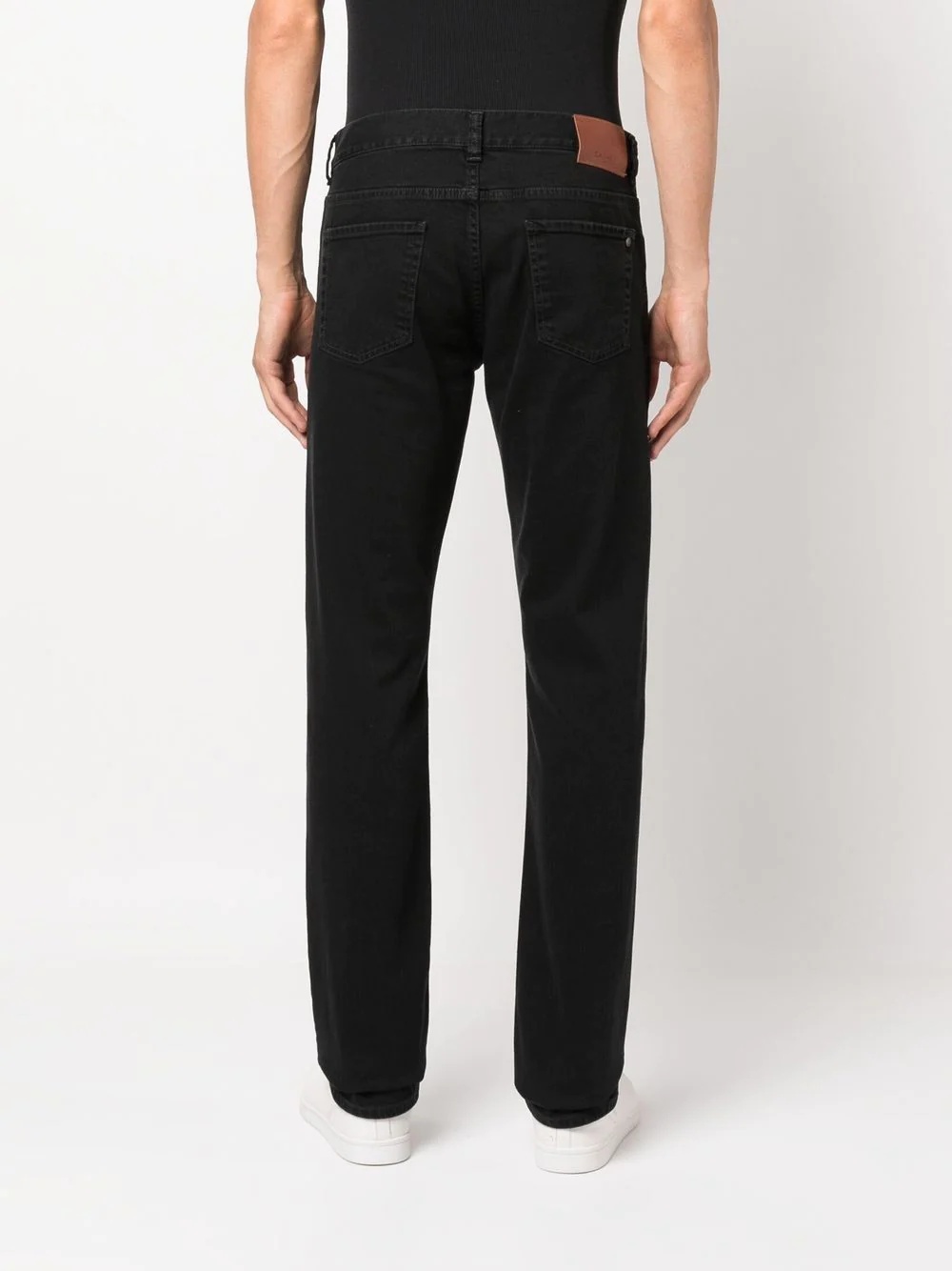 midr-rise straight-leg jeans - 4