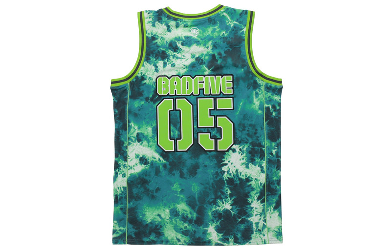 Li-Ning Li-Ning x Disney Graphic Basketball Competition Jersey 'Green' AAYQ105-4 outlook