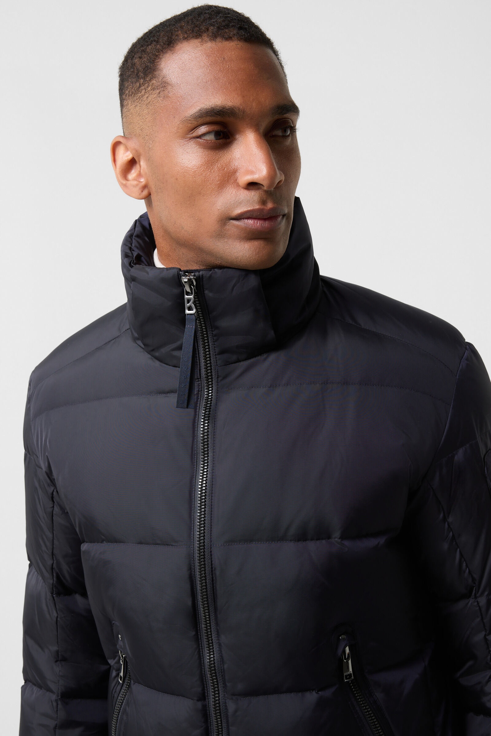 Jamy Down jacket in Navy blue - 6