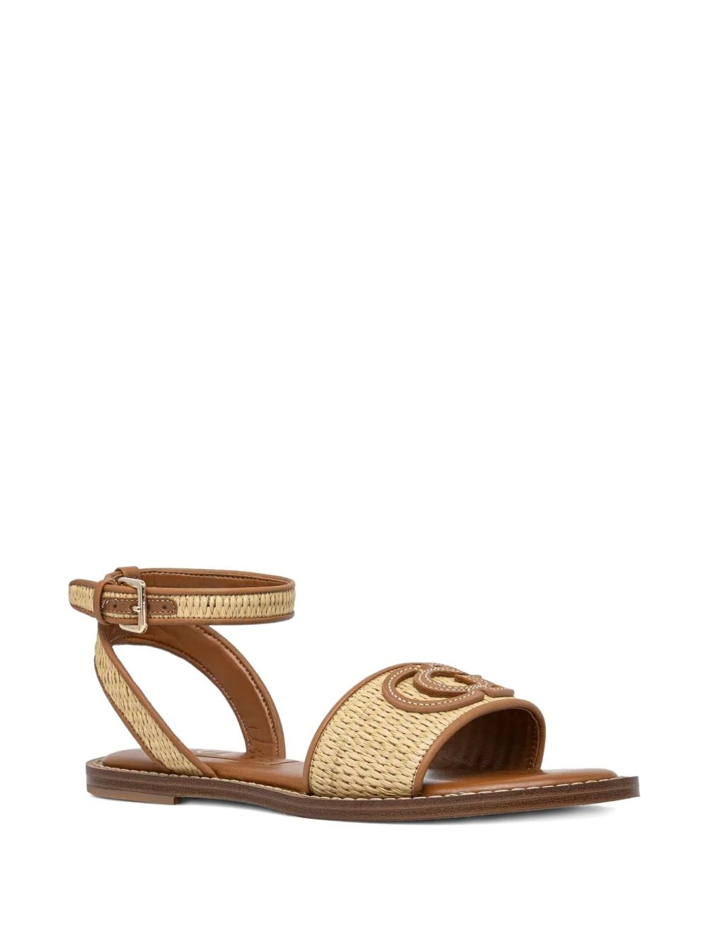 braided-strap flat sandals - 2