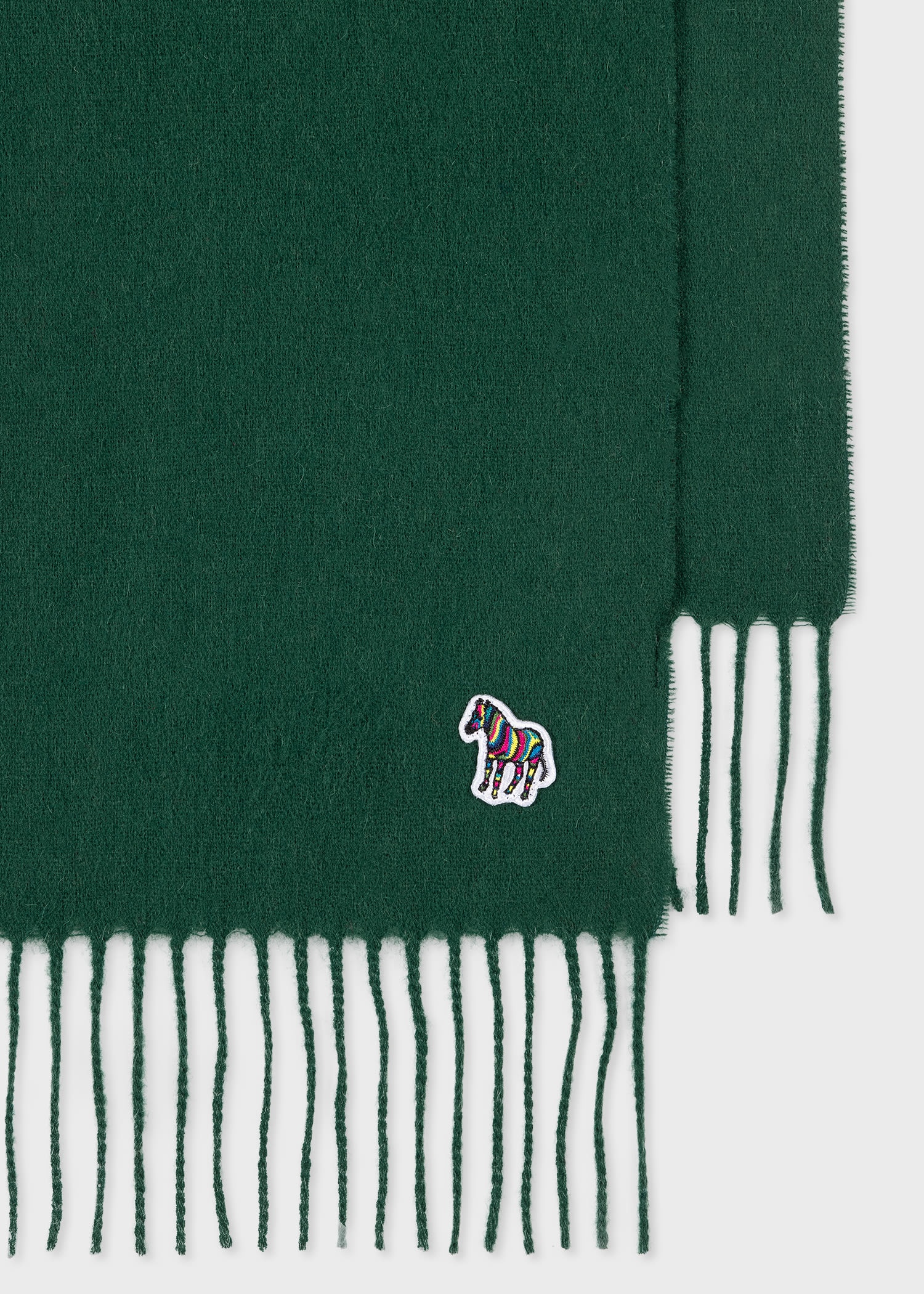 Lambswool Zebra Scarf - 2