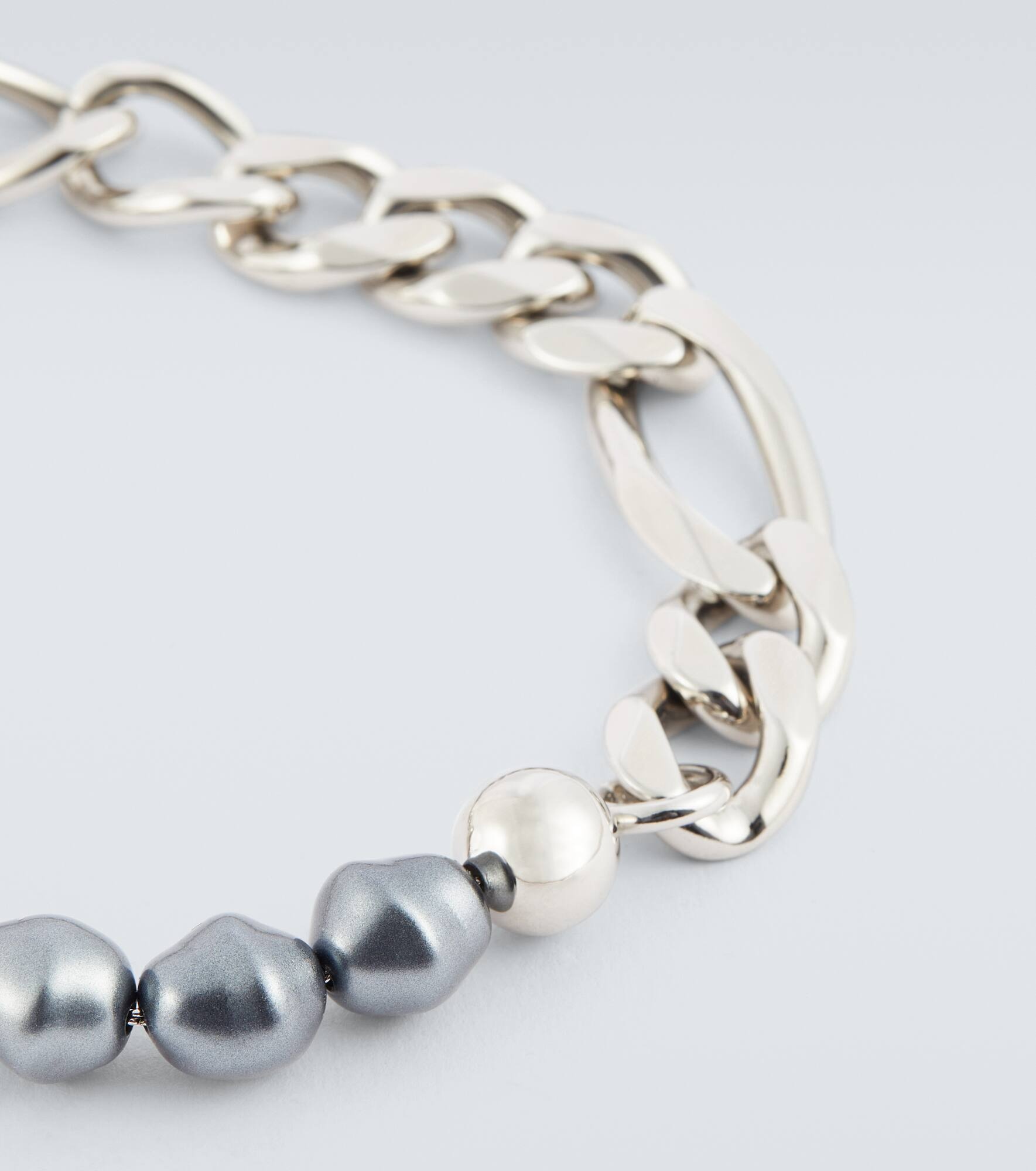 Beaded chainlink bracelet - 3