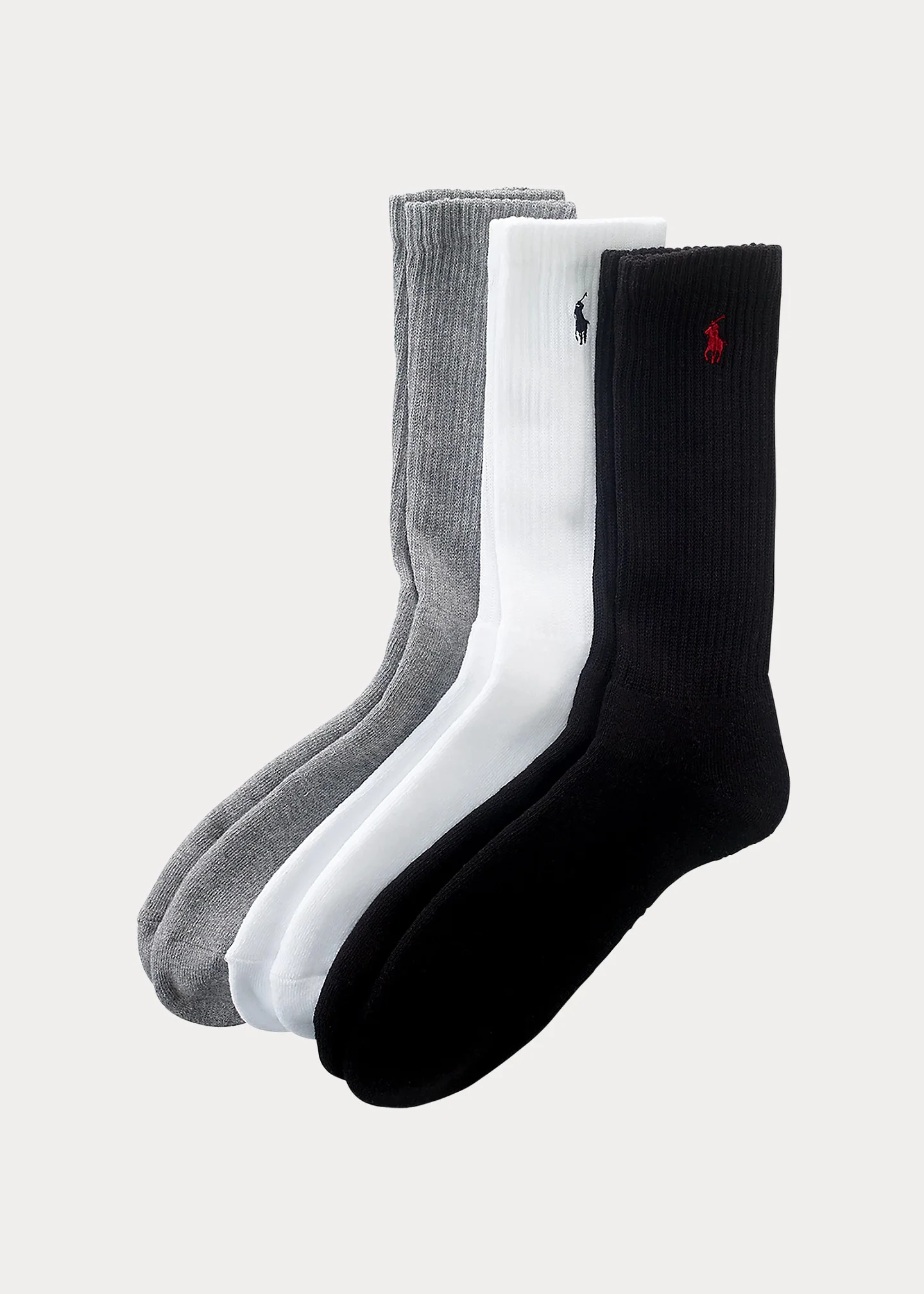 Cotton-Blend Crew Sock 3-Pack - 1