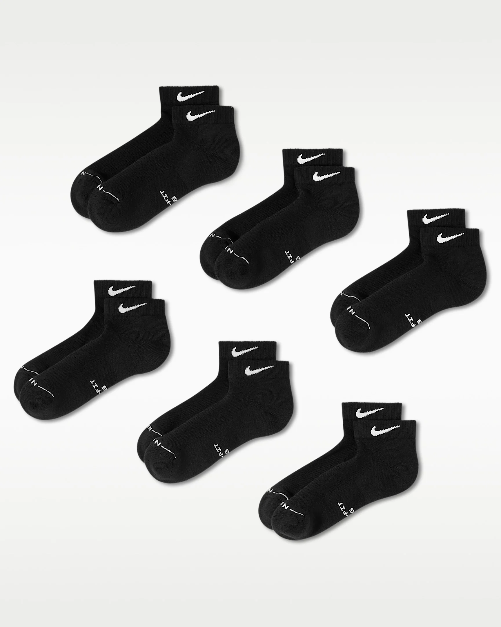 Nike Everyday Elevated Low Socks (6 Pairs) - 1