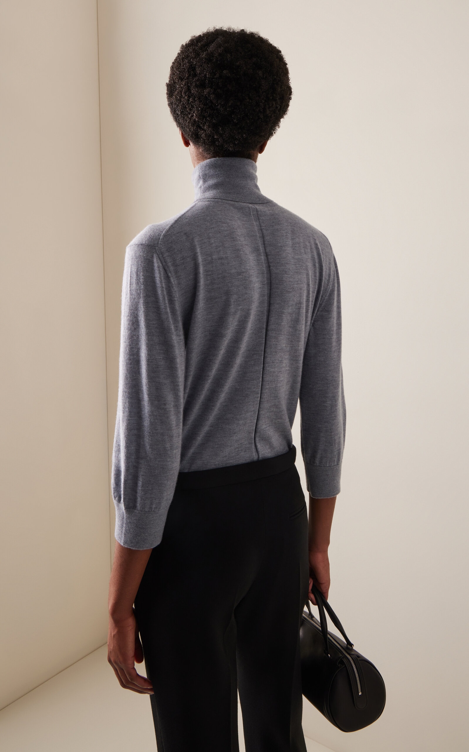 Hevos Cashmere Top grey - 4