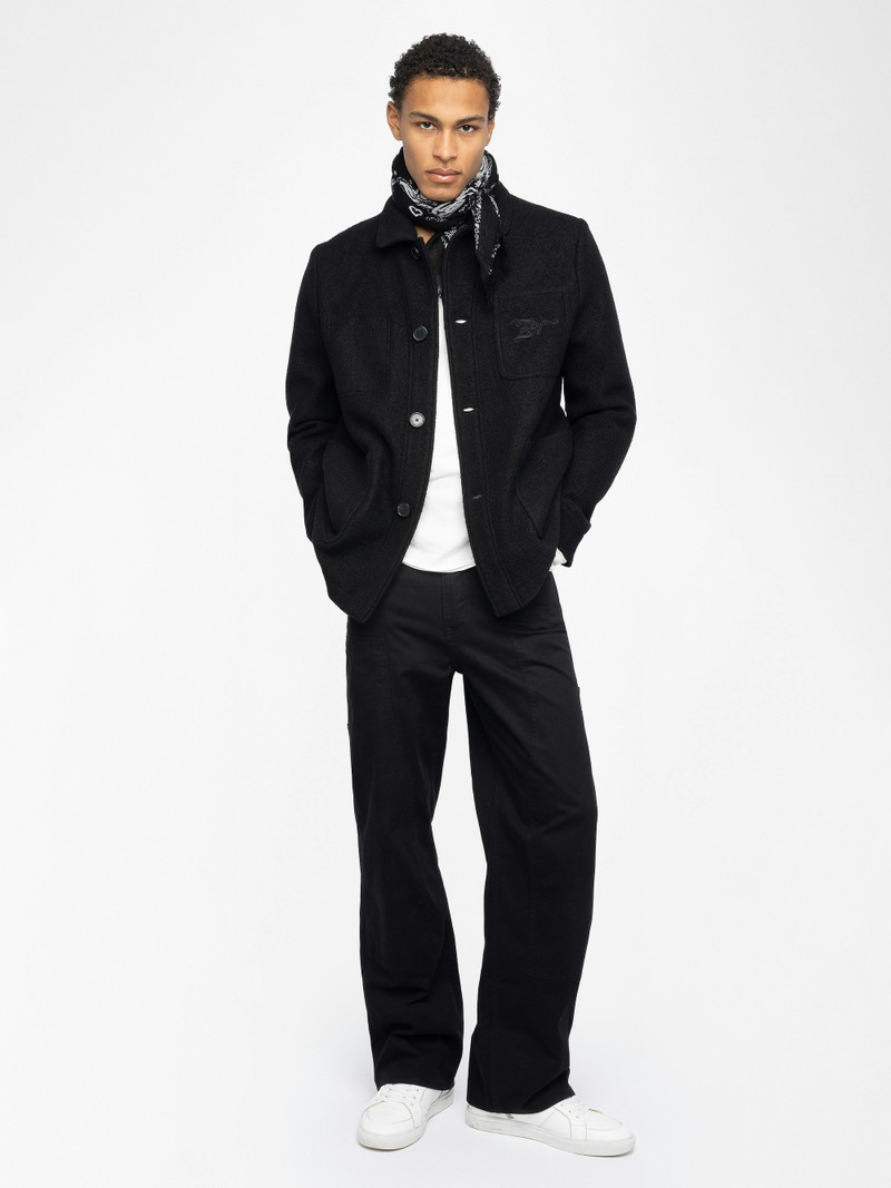 Zadig & Voltaire Venezia Wool Blazer outlook