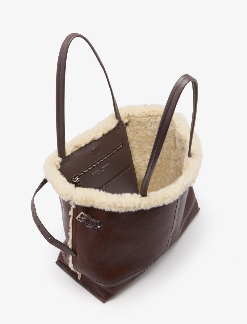 Days Tote in Nappa Shearling 4