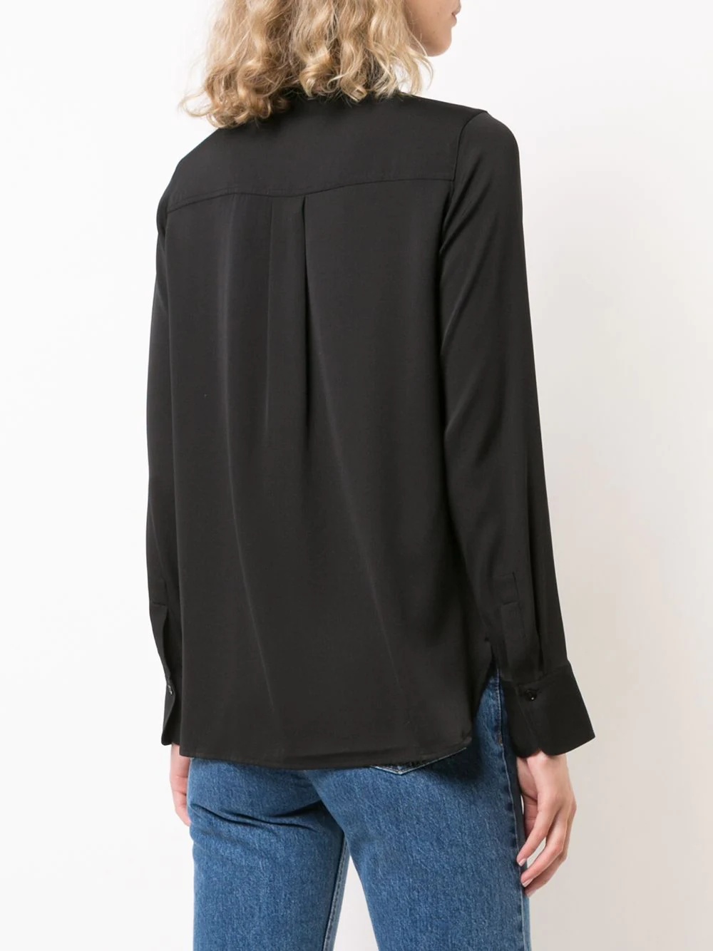 classic silk shirt - 4