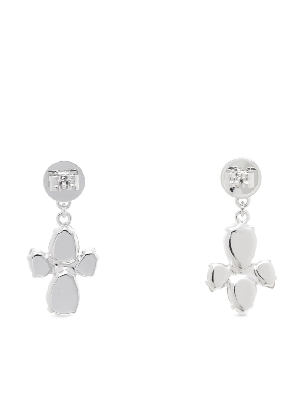 cross pendant earrings - 3