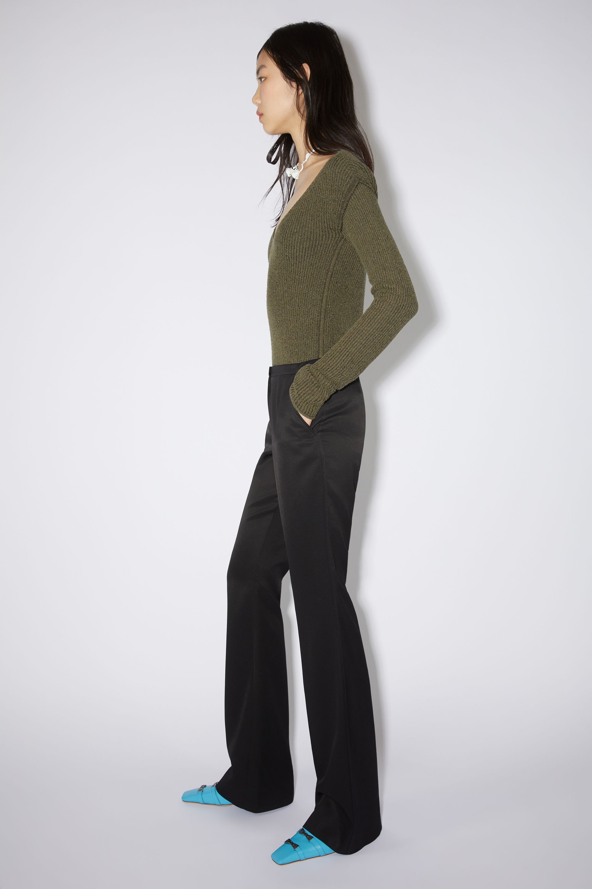 Tailored trousers - Black - 4