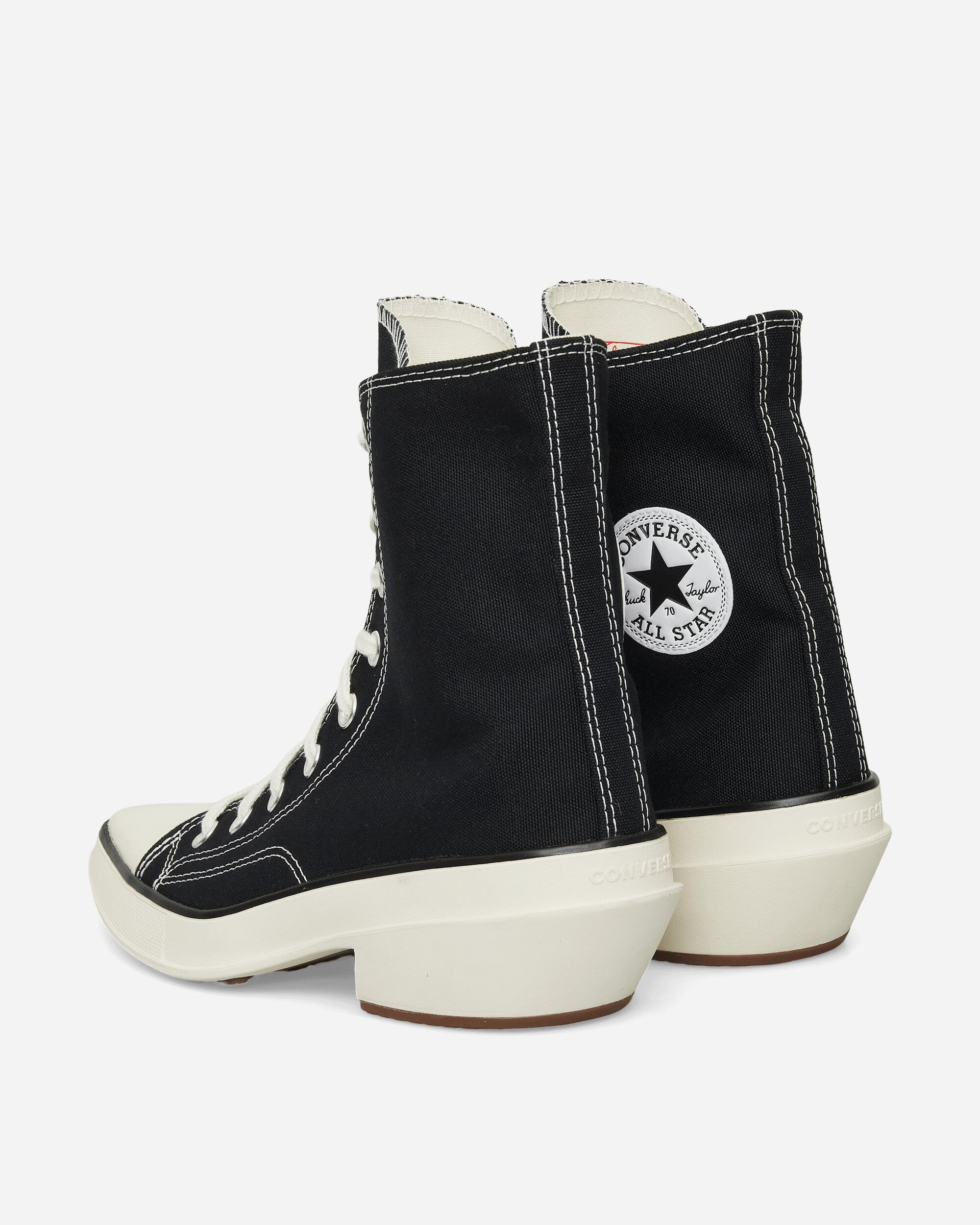 Women's Chuck 70 De Luxe Pointed Sneakers Black - 4