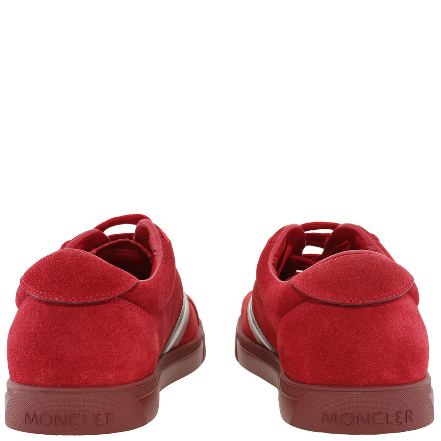Moncler Monaco Suede Low-Top Sneakers - 4