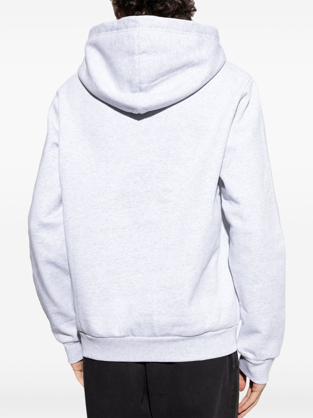 logo-print hoodie - 4