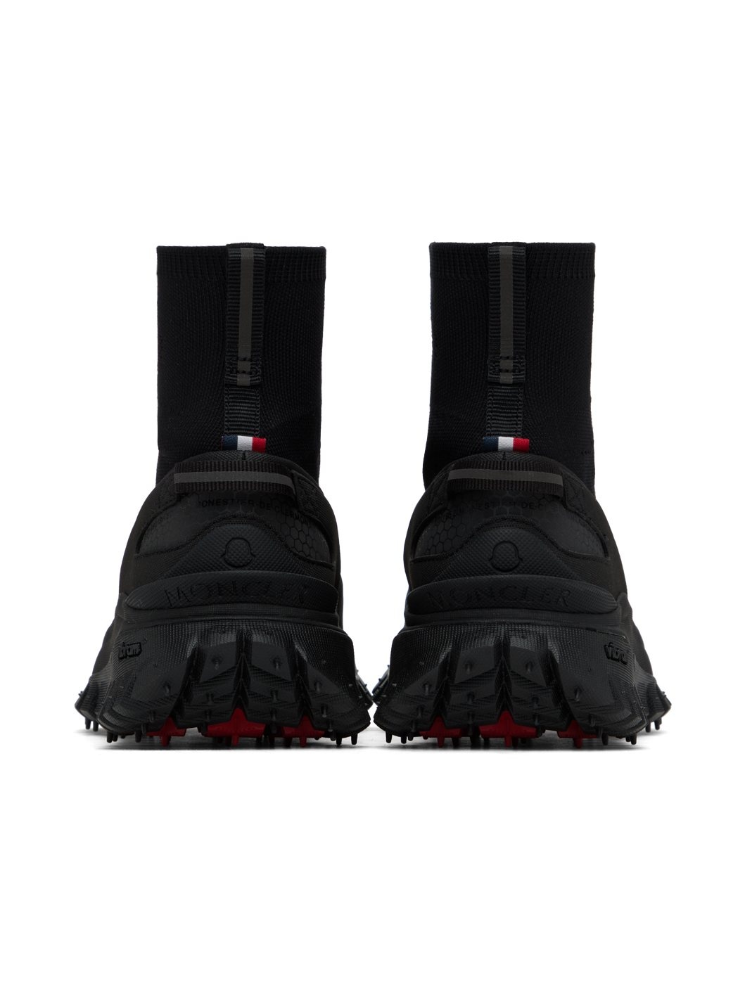 Black Trailgrip Knit High Top Sneakers - 2