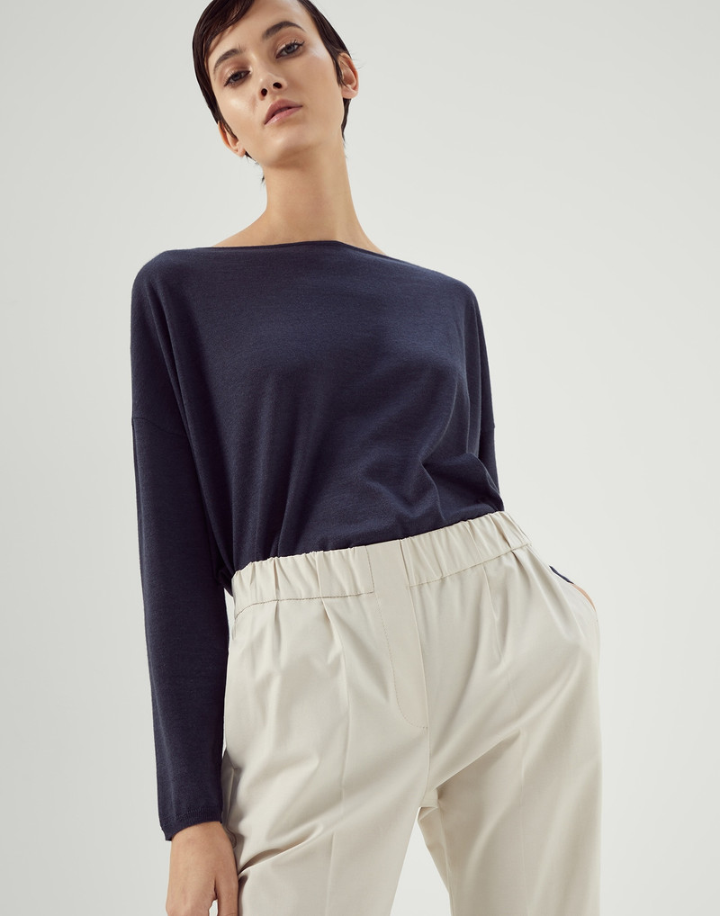 Stretch 꼬이는 면 twill tailored jogger 바지 3