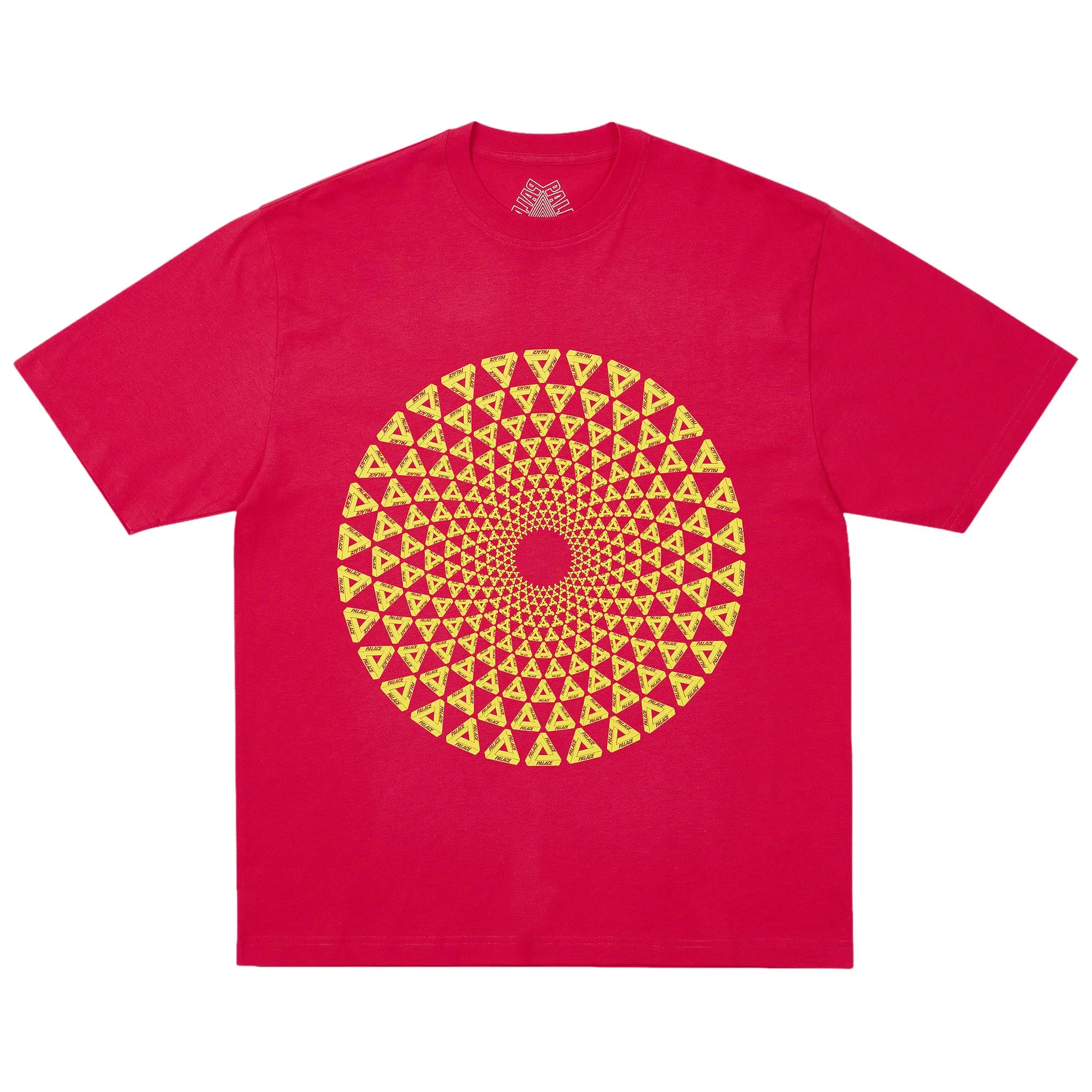 Palace Swirly T-Shirt 'Truest Red' - 1