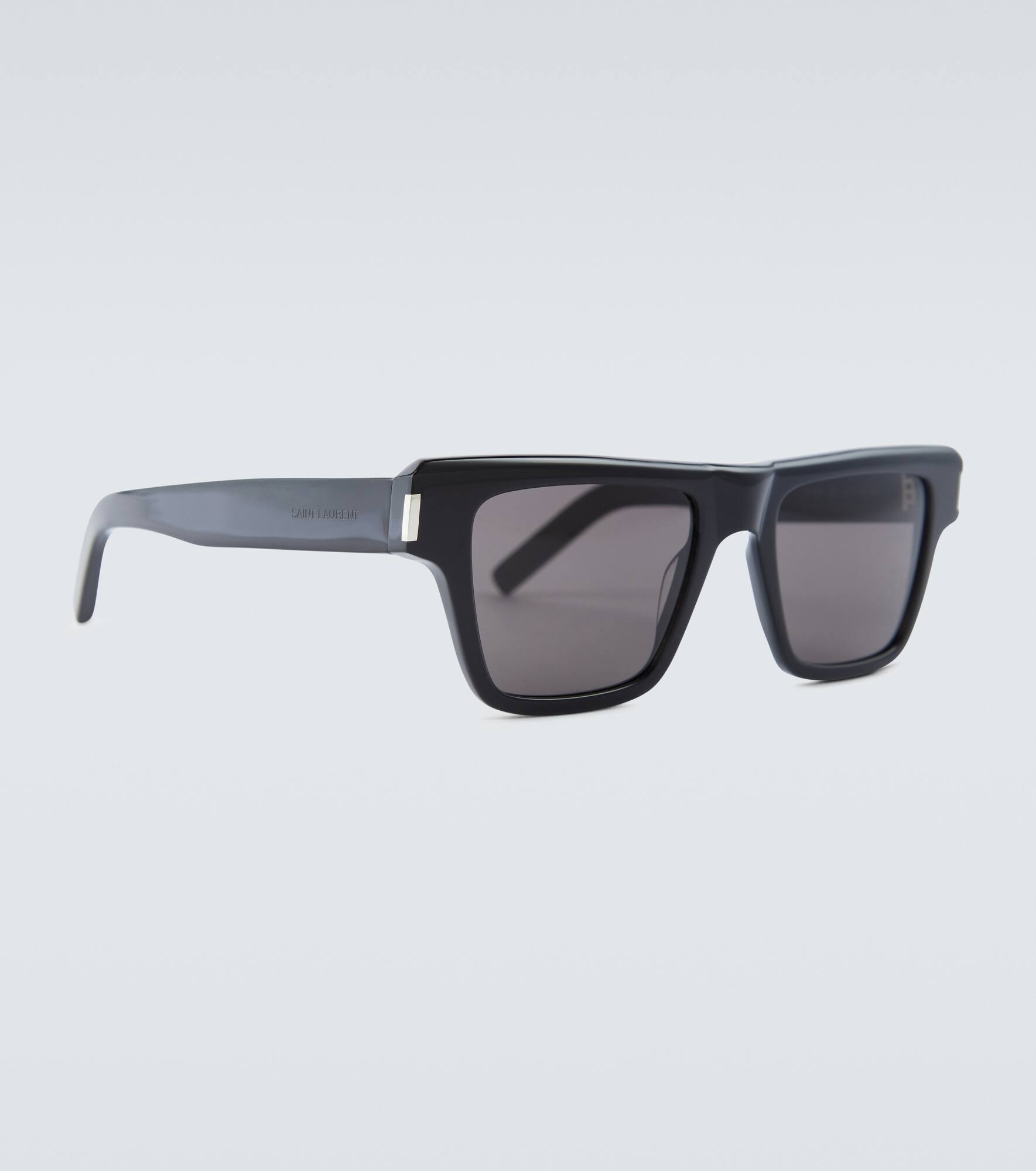 Square-frame acetate sunglasses - 4