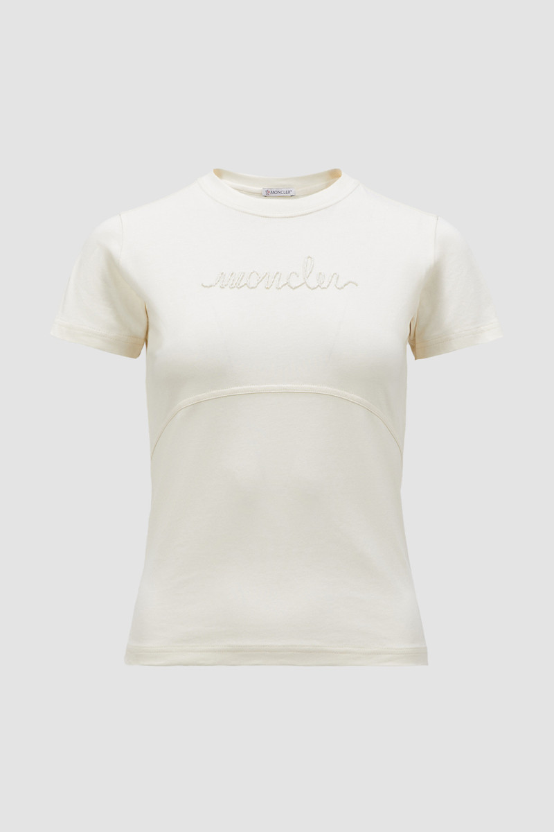 Beaded Logo T-Shirt 1