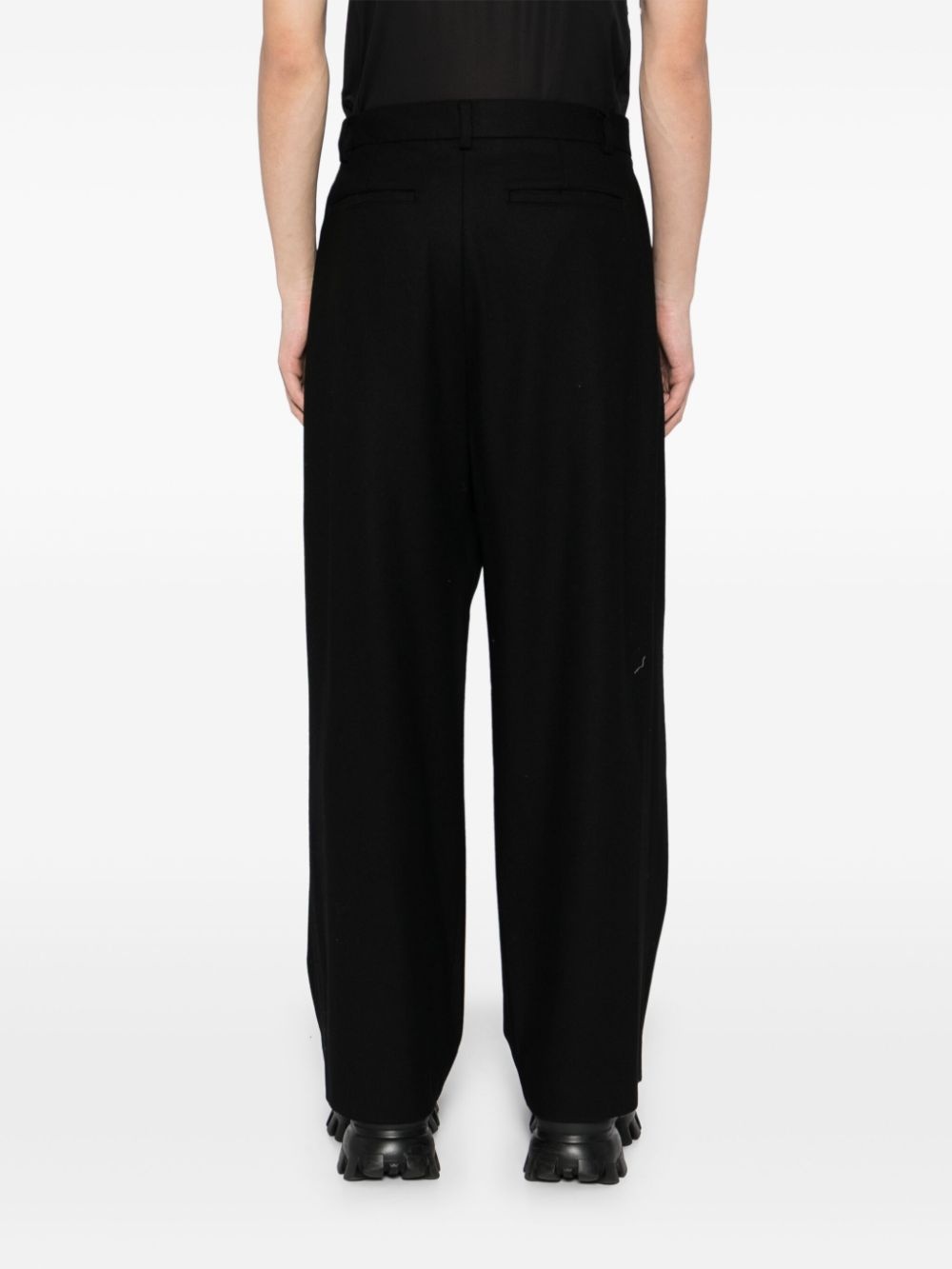 double-tuck trousers - 4