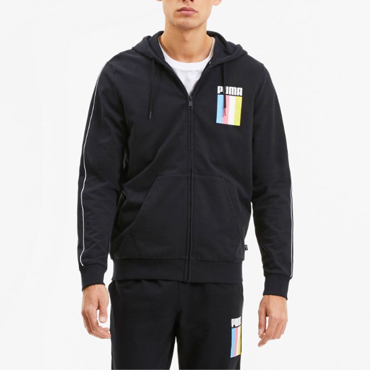 PUMA Celebration Full-Zip Jacket 'Black' 585062-01 - 4