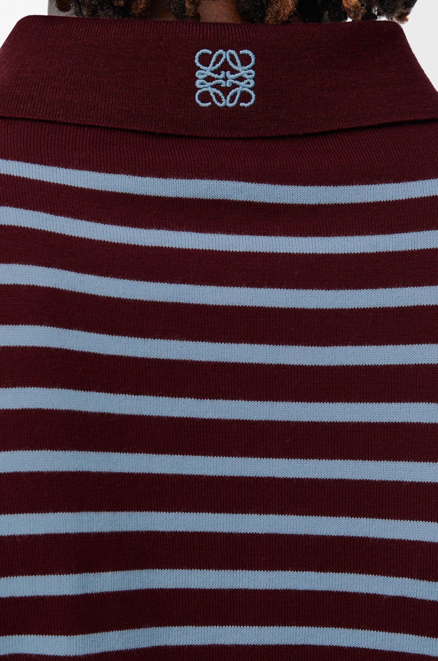 Polo sweater in cotton - 5