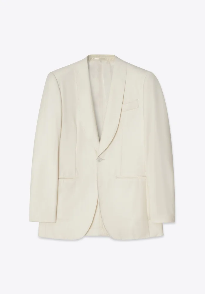 BLAZER 52 CREAM FLANNEL - 1