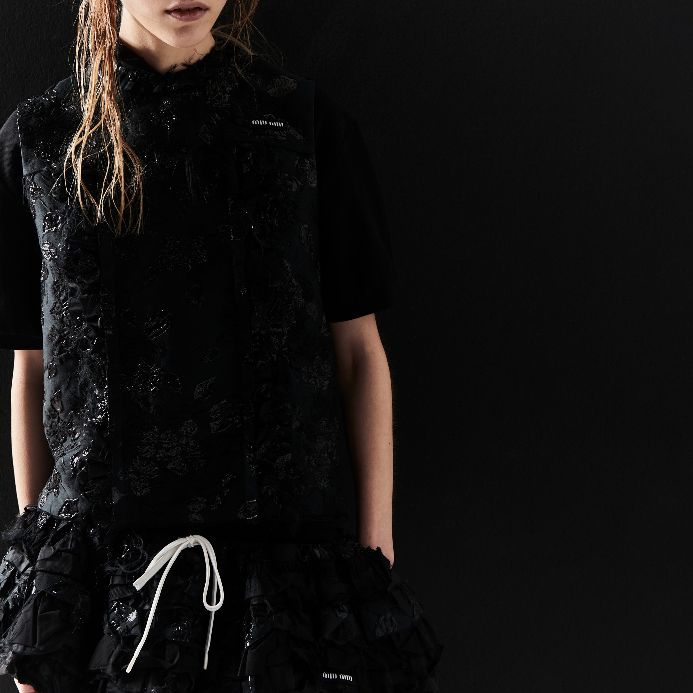 Miu Miu Cloquet miniskirt | miumiu | REVERSIBLE