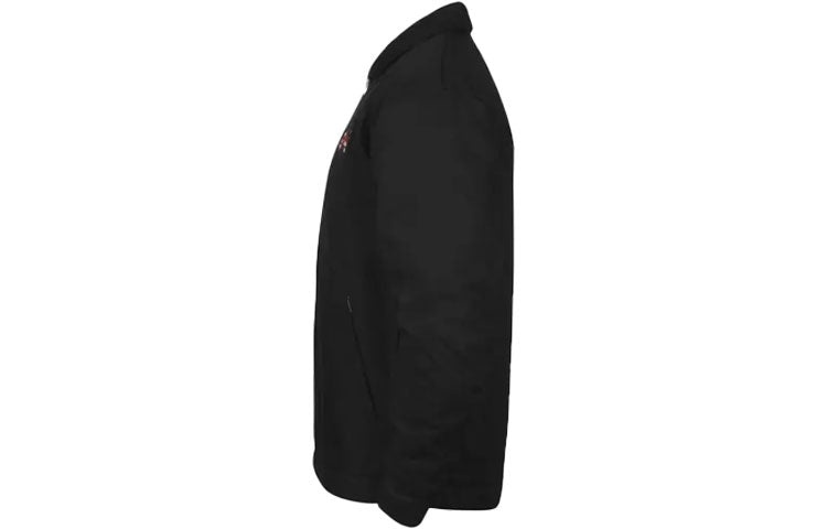 Air Jordan Alphabet Printing Zipper Jacket Black DJ0239-010 - 3